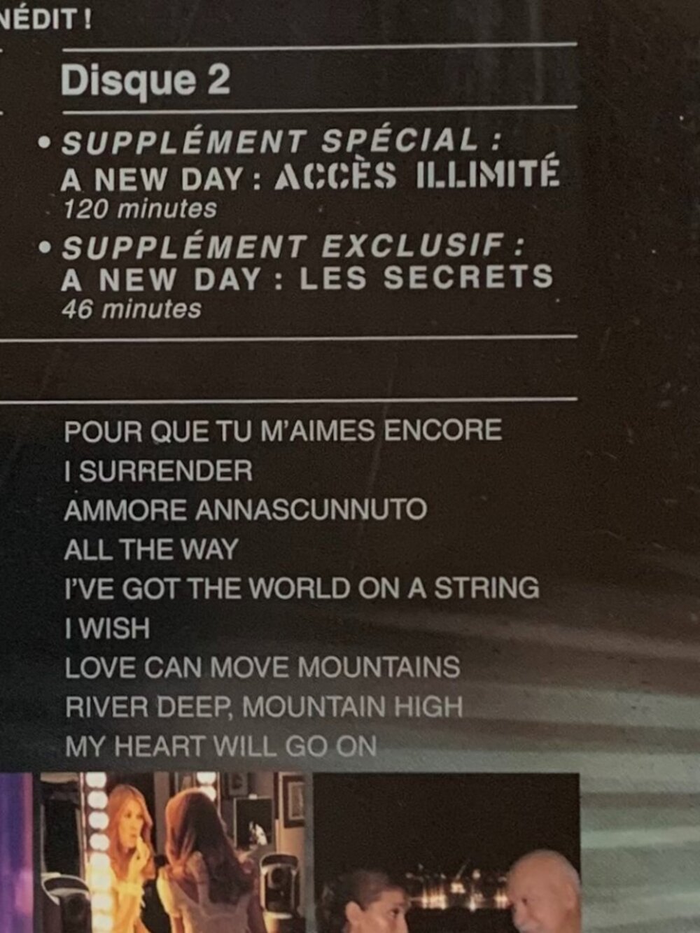 SEALED - Celine Dion: A New Day - Live in Las Vegas DVD - French - Picture 6 of 6